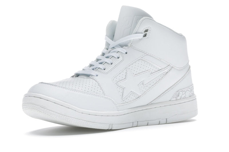 A Bathing Ape Cloud Sta Shark White