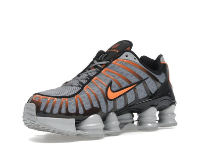 Nike Shox TL Light Smoke Grey Black Bright Mandarin