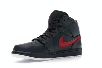 Jordan 1 Retro Mid Anthracite Gym Red