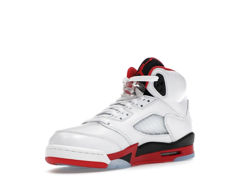 Jordan 5 Retro Fire Red Black Tongue (2025) (GS)