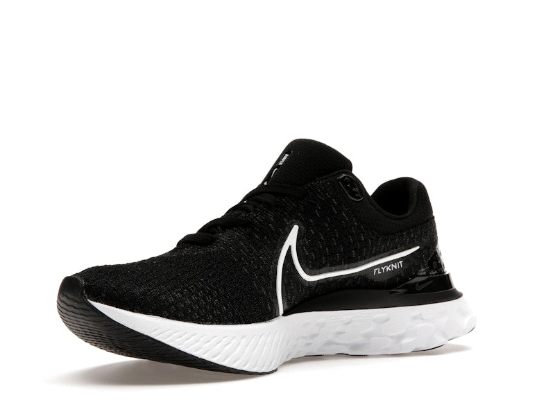 Nike React Infinity Run Flyknit 3 Black White