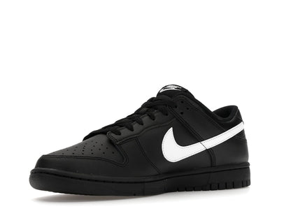 Nike Dunk Low Black White Swoosh