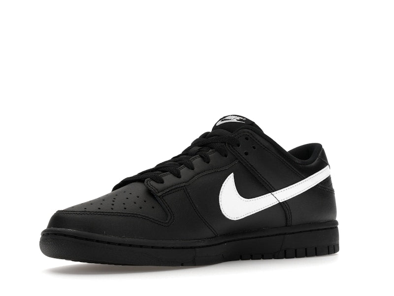 Nike Dunk Low Black White Swoosh