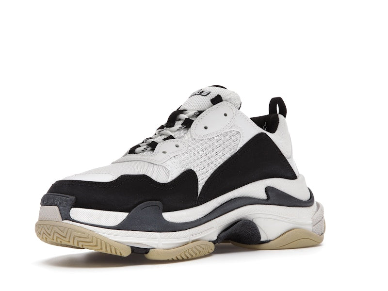 Balenciaga Triple S White Black