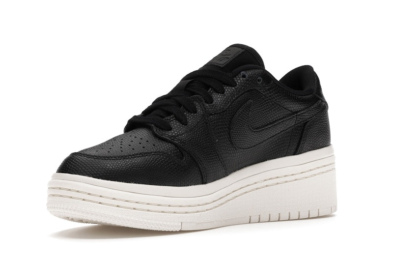 Jordan 1 Retro Low Lifted Black Phantom (Women's)