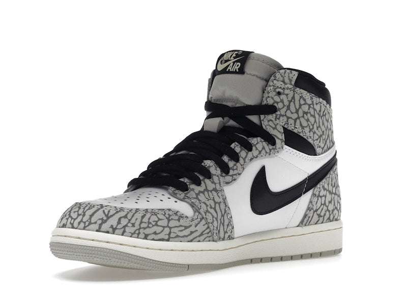 Jordan 1 Retro High OG White Cement