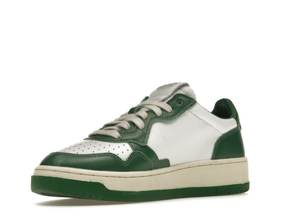 Autry Medalist Leather Low Green White