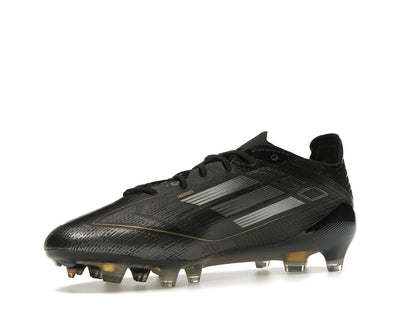 adidas F50 Elite FG Core Black Iron Metallic Gold Metallic