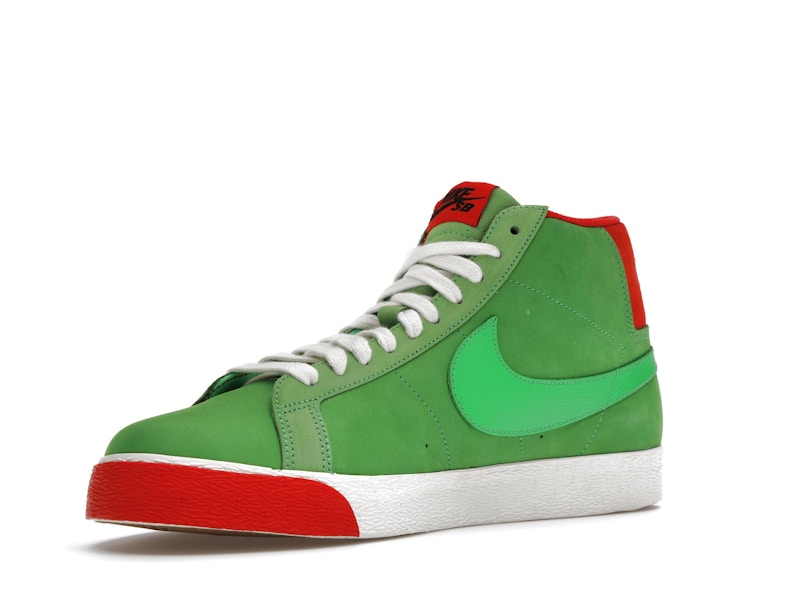 Nike SB Blazer Green Spark Pimento