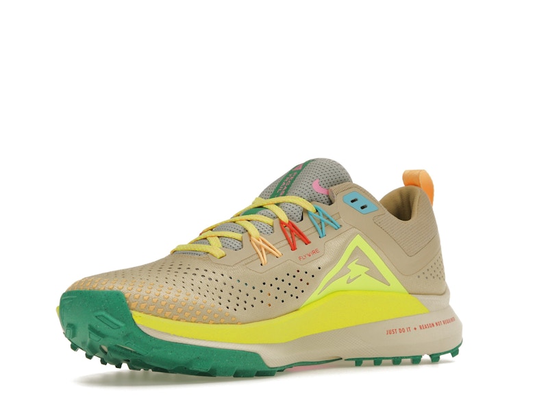Nike React Pegasus Trail 4 Team Gold Baltic Blue Stadium Green Volt