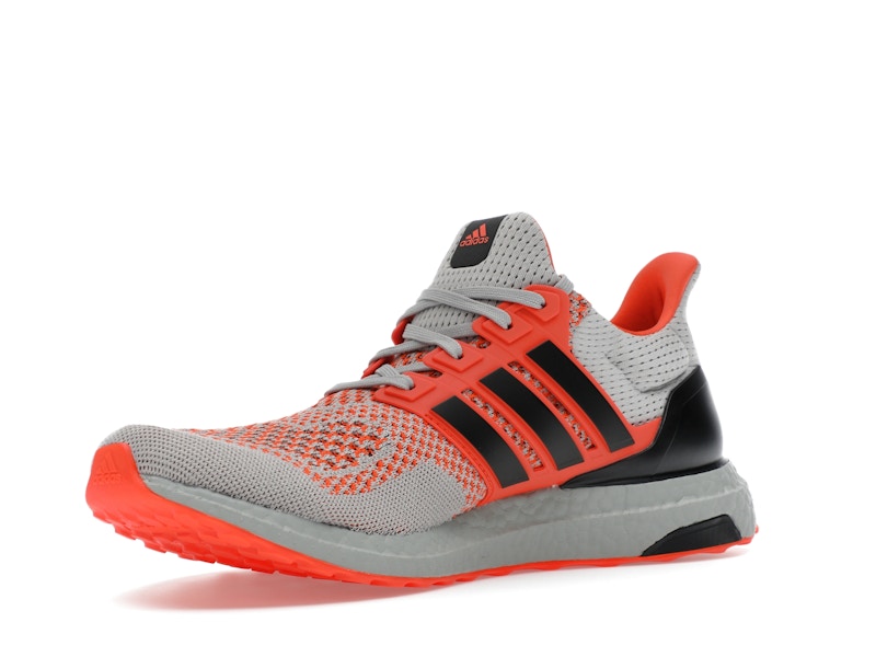 adidas Ultra Boost 1.0 Core Black Impact Orange Grey Two