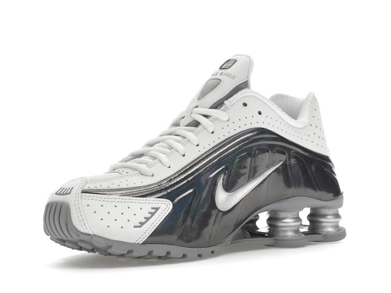 Nike Shox R4 White Iridescent (Women's)