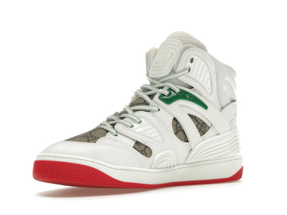 Gucci Basket White Demetra Red (Women's)