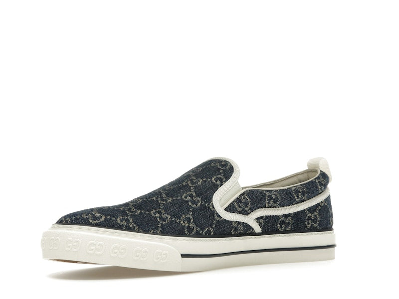 Gucci Tennis 1977 Slip On Denim
