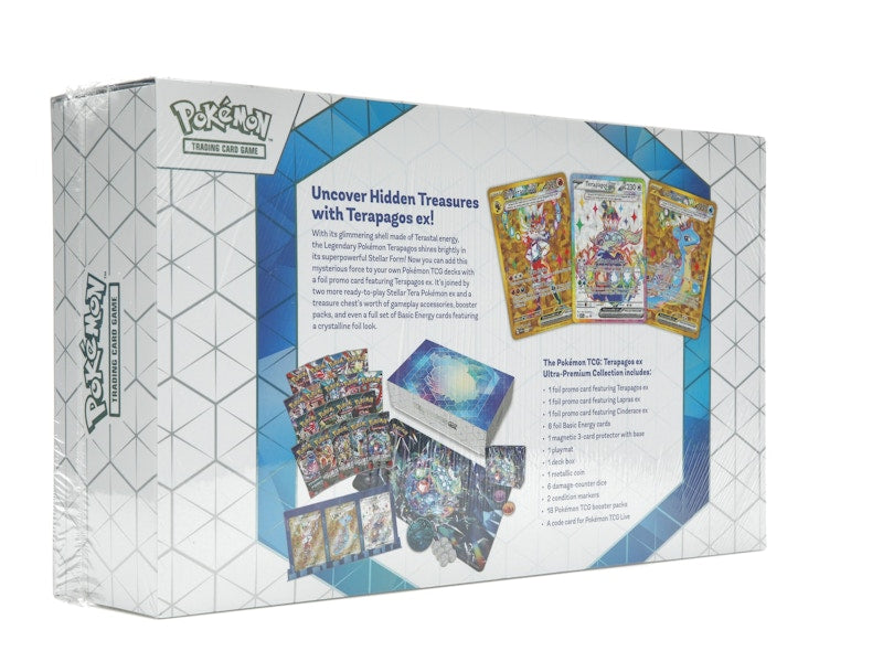 Pokémon TCG Terapagos ex Ultra Premium Collection
