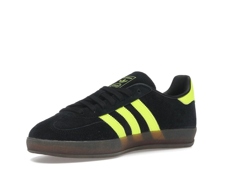 adidas Gazelle Indoor Core Black Solar Yellow Cloud White