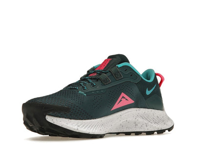 Nike Pegasus Trail 3 Dark Teal Green Pink Glow (Women's)