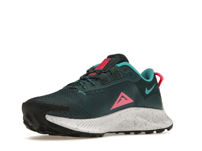 Nike Pegasus Trail 3 Dark Teal Green Pink Glow (Women's)