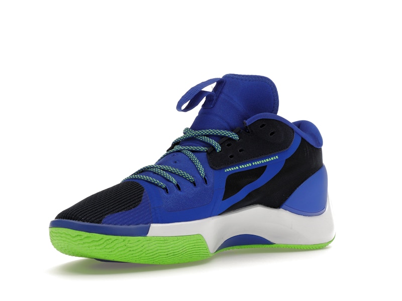 Jordan Zoom Seperate Midnight Navy Electric Green