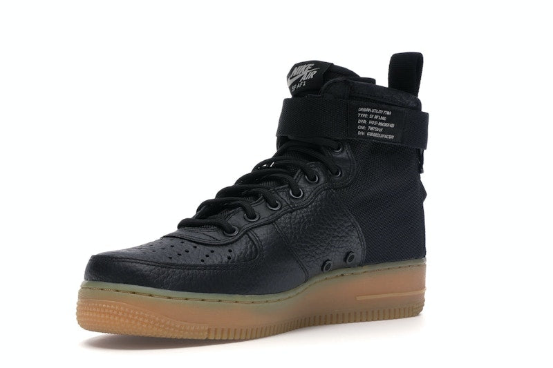 Nike SF Air Force 1 Mid Black Gum