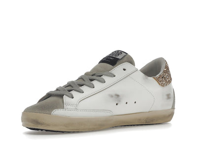 Golden Goose Super-Star White Red Glitter (Women's)