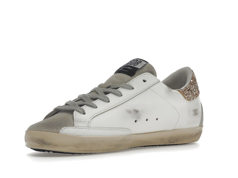 Golden Goose Super-Star White Red Glitter (Women's)