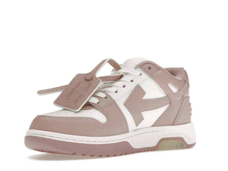 Off-White Out Of Office Calf Leather White Pink (Women's)