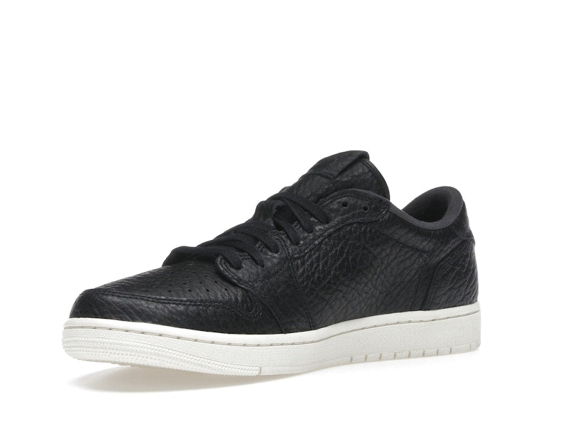 Jordan 1 Retro Low Swooshless Black (2025)