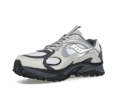 Saucony Grid Aura X Grey Pack White