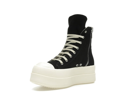 Rick Owens Hollywood DRKSHDW Double Bumper High Black Pearl Milk (Women's)