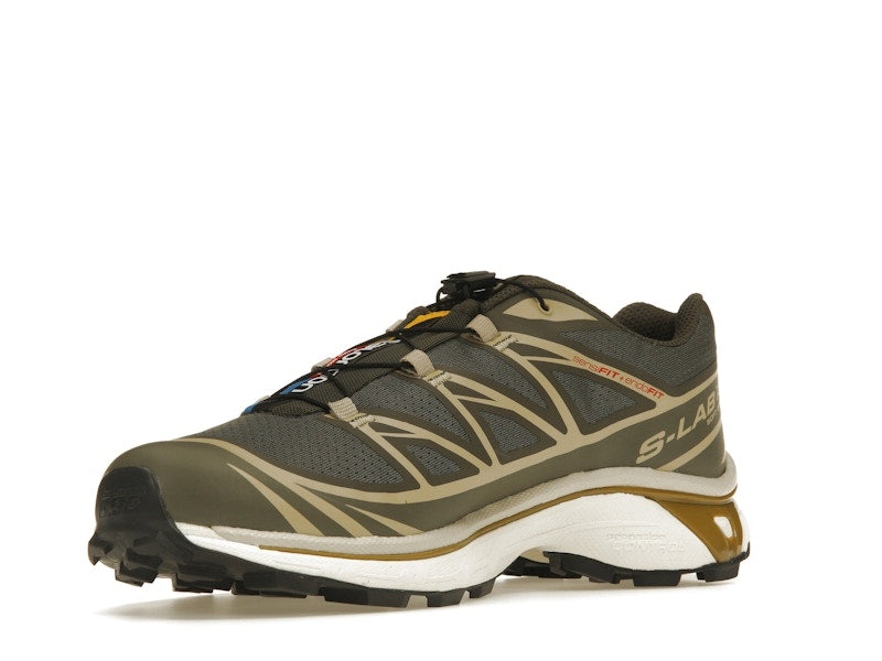 Salomon XT-6 Beluga Dull Gold