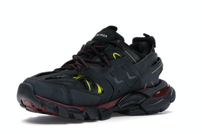 Balenciaga Track Trainers Black Bordeaux