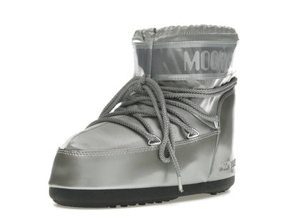 Moon Boot Icon Low Boot Glance Silver