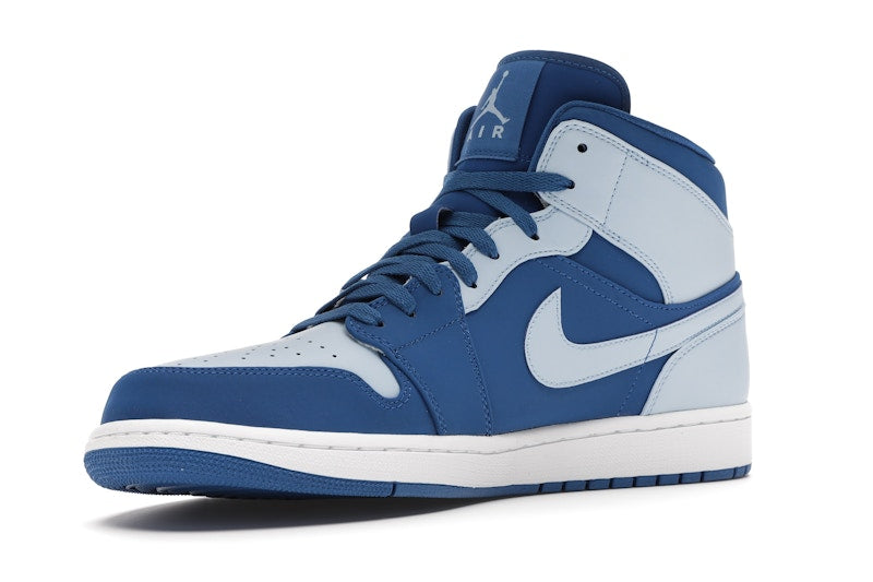 Jordan 1 Retro Mid Team Royal Ice Blue