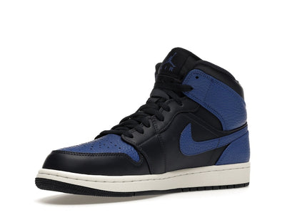 Jordan 1 Mid Obsidian Game Royal