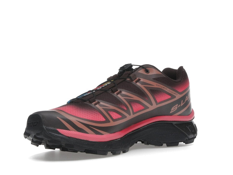 Salomon XT-6 Skyline Black Coffee Rouge Red