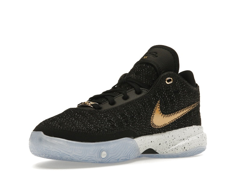 Nike LeBron 20 Black Metallic Gold (GS)