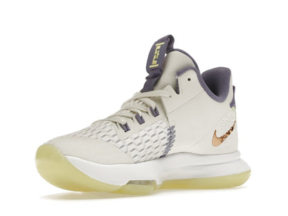Nike LeBron Witness 5 Summit White Metallic Bronze