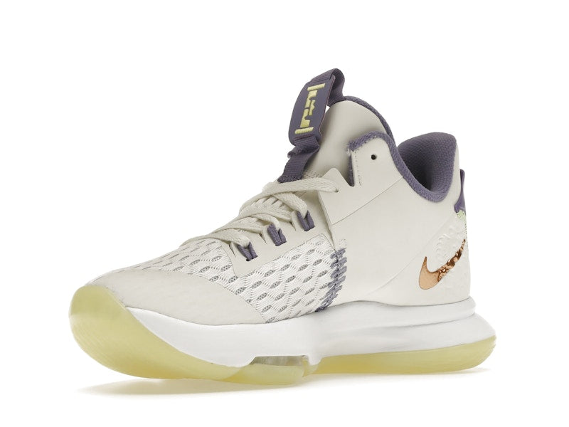 Nike LeBron Witness 5 Summit White Metallic Bronze