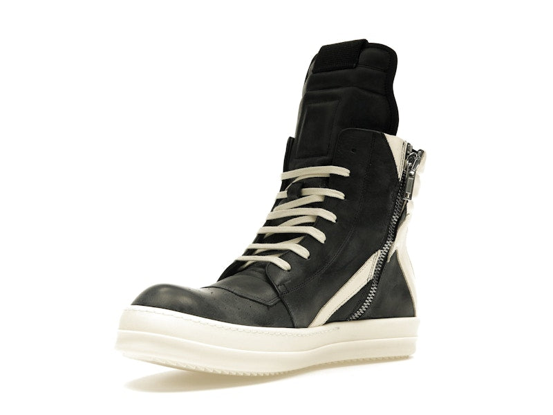 Rick Owens Lido Geobasket Black Milk