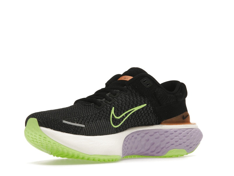 Nike ZoomX Invincible Run Flyknit 2 Black Lilac Ghost Green