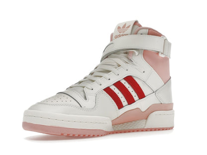 adidas Forum 84 Hi Off White Pink Red