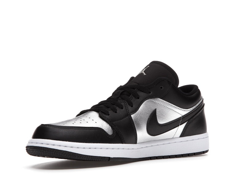 Jordan 1 Low SE Black Metallic Silver (Women's)