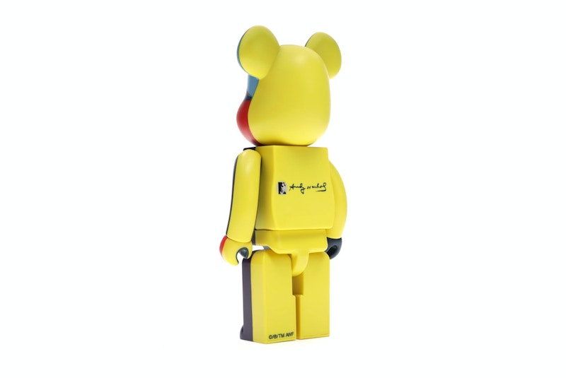 Bearbrick Andy Warhol Silk Screen Ver. 400% Multi