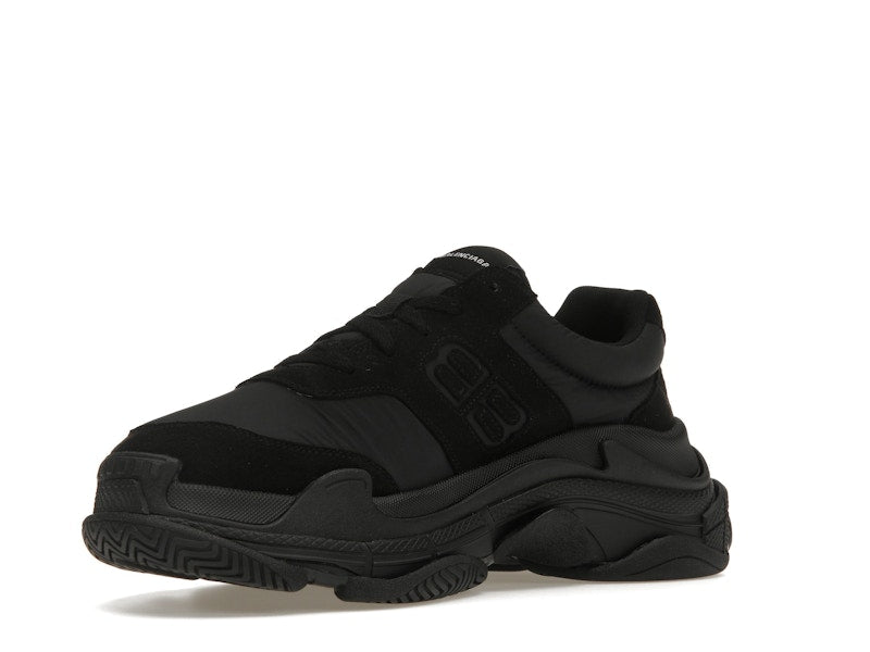 Balenciaga Triple S Nylon Black