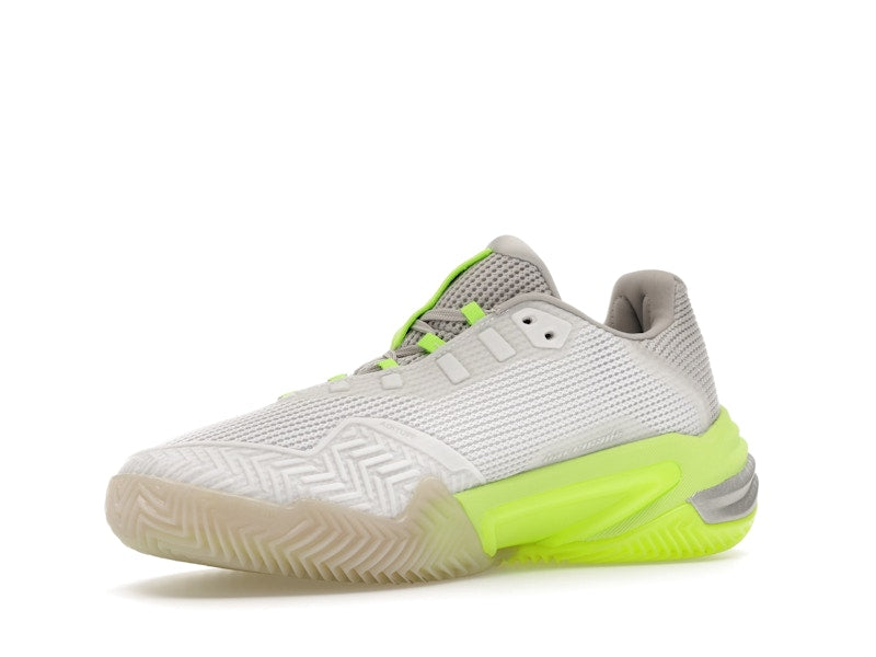 adidas Barricade 13 Clay Cloud White Iron Metallic Lucid Lemon (Women's)