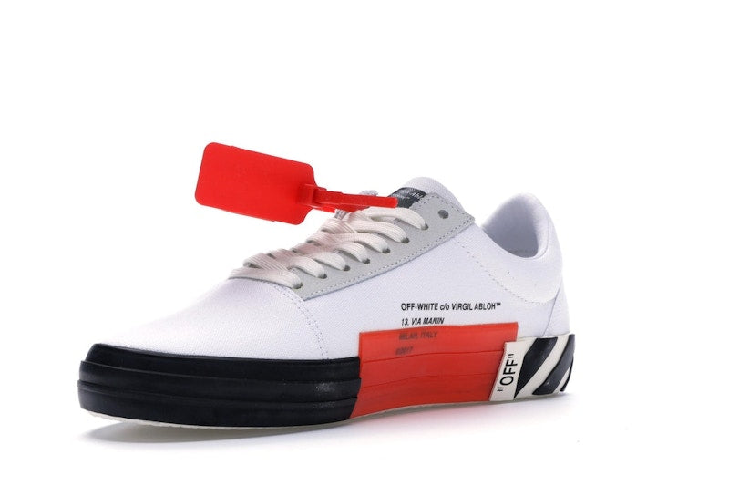 OFF-WHITE Vulc Low White (Updated Stripes)