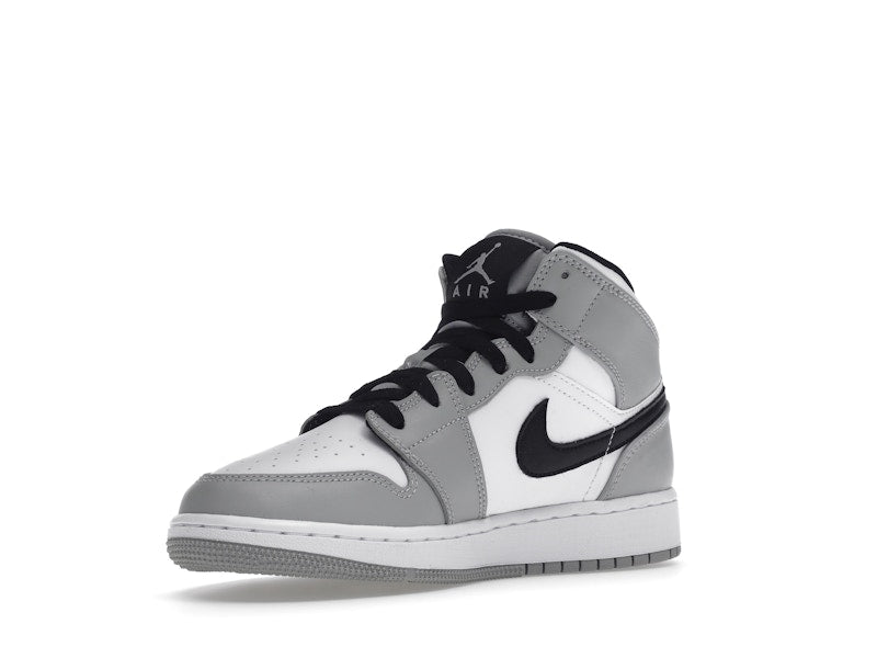 Jordan 1 Mid Light Smoke Grey (GS)