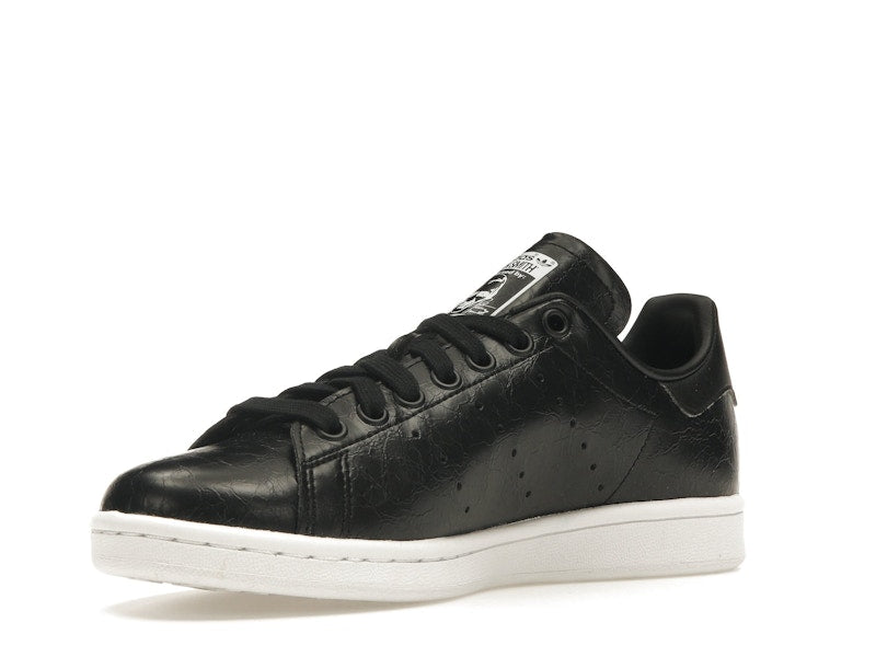adidas Stan Smith Cracked Leather Black Gold (Women's)