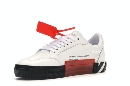 OFF-WHITE Vulc Low White Leather FW19